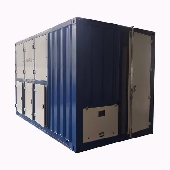 1000 kW/1250 kW/800 kW/1 MW AC-Dummy-Luftgekühlter Generator-Generator-Widerstandslastbank mit manueller/automatischer Steuerung